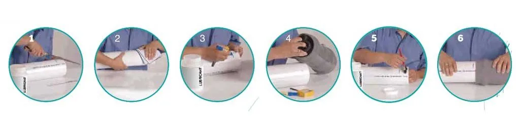 Ilustrasi Penyambungan Rubber Ring Joint