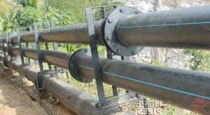 Penyambungan PIpa Plastik Model Flange to Flange