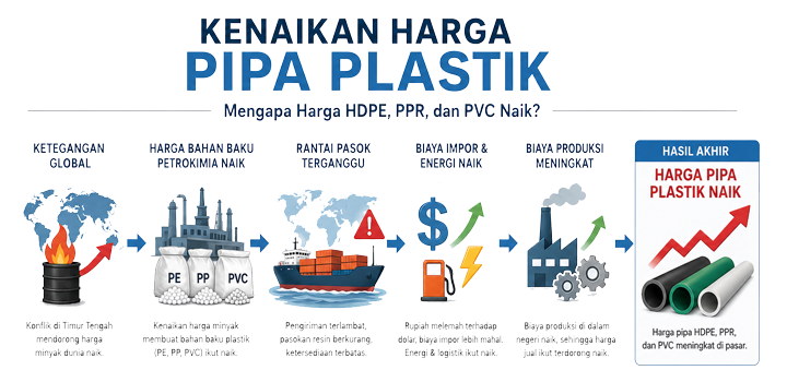 Kenaikan Harga Pipa Plastik : Penyebab, Dampak, dan Penjelasan Kenaikan Harga Pipa Plastik : Penyebab, Dampak, dan Penjelasan